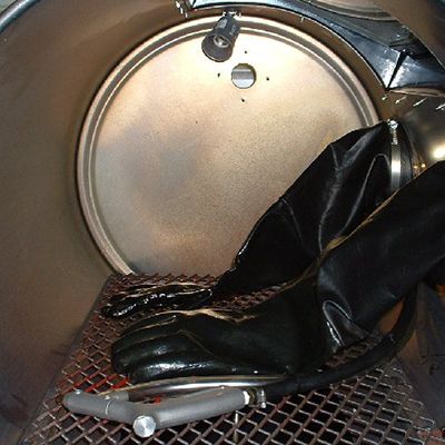 Barrel Blaster Interior Look With Gloves