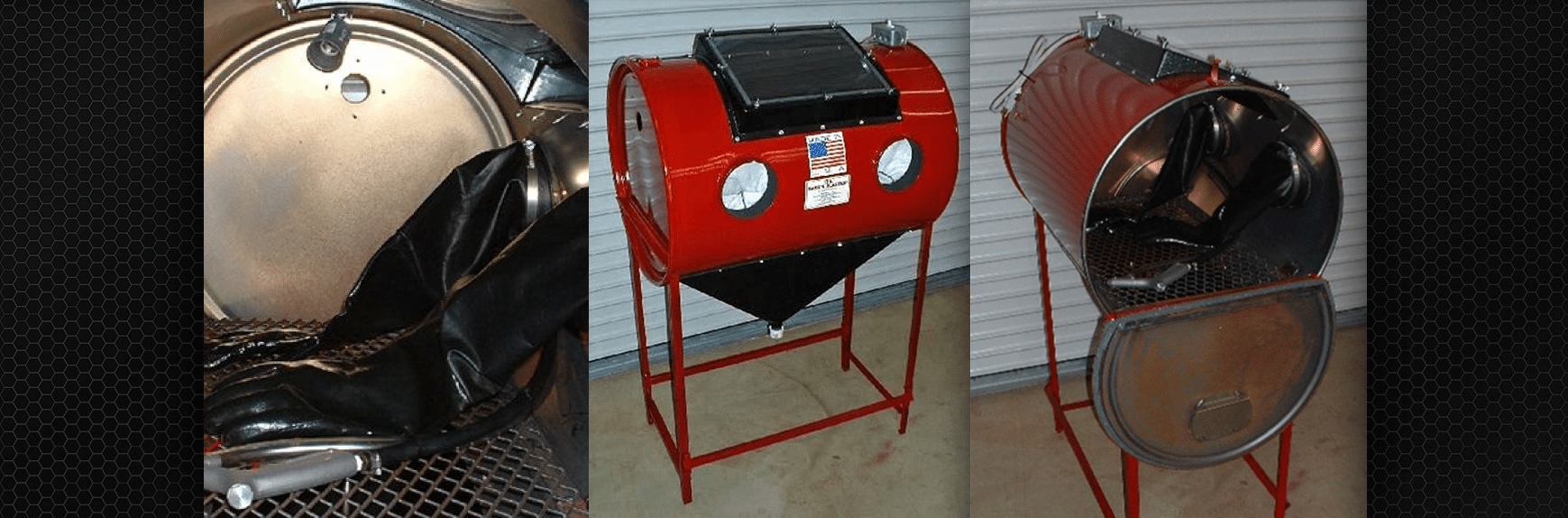 Sandblasting Cabinet The Barrel Blaster